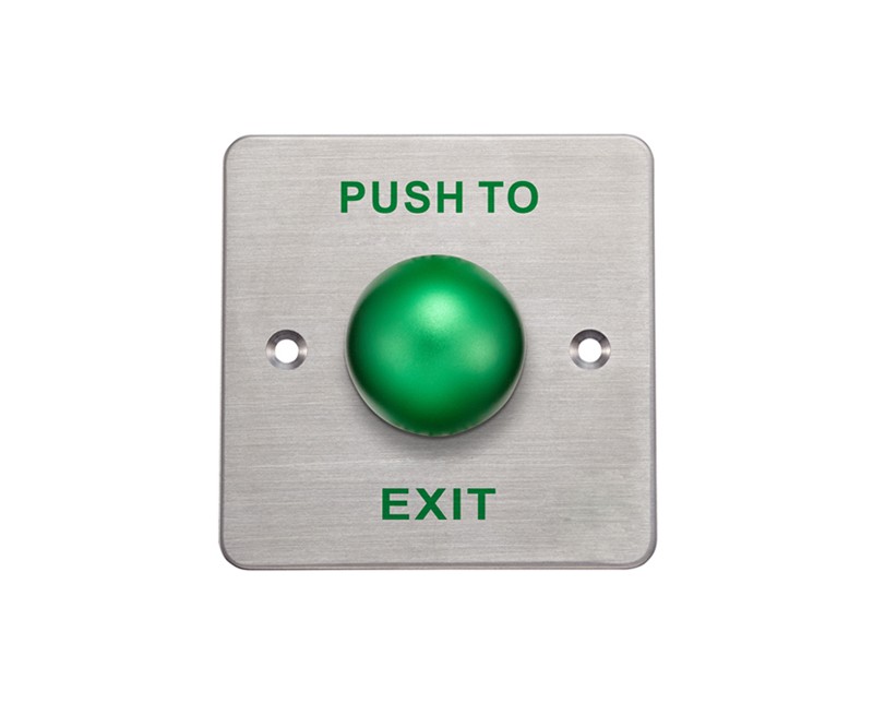 Green Mushroom Cap Push Button Switch