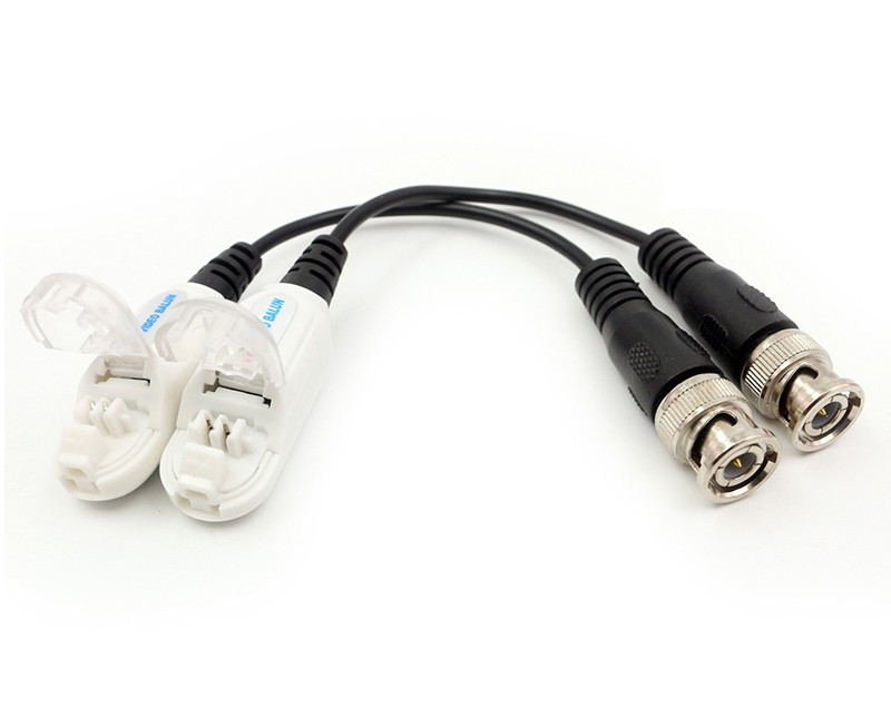 Passive HD Video Balun Without Wire-Stripping