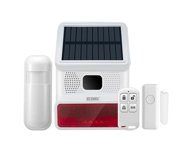 Outdoor Solar On-Site Alarm System