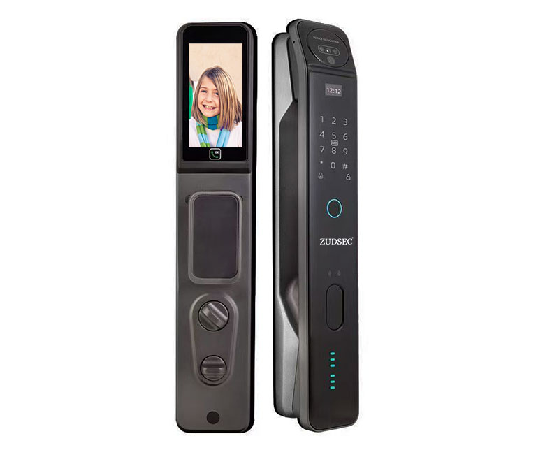 WIFI Smart 3D Face Recognition & Fingerprint Door Lock:  ZDSL-200VWF