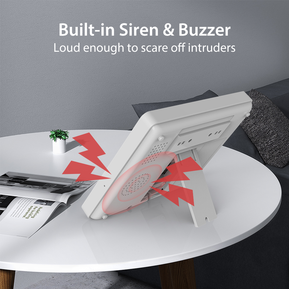 ZudSec 4G WiFGSM Home Security System