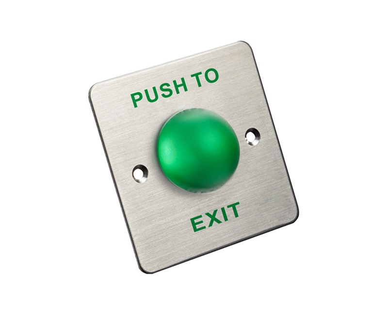 Green Mushroom Cap Push Button Switch
