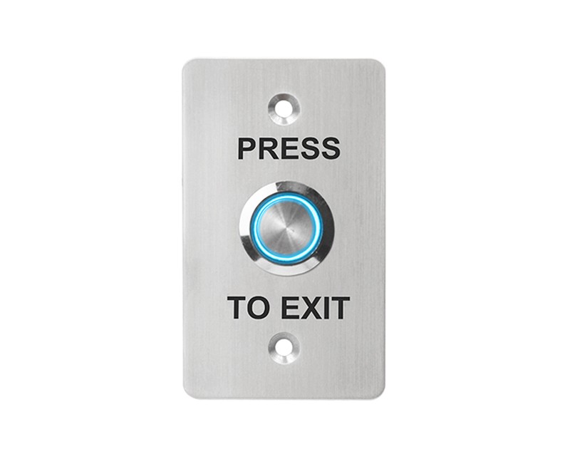 LED Stainless Steel Exit Button: ZDBT-701L