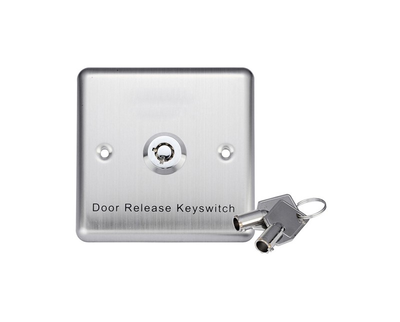 Key Door Release Button-Stainless Steel