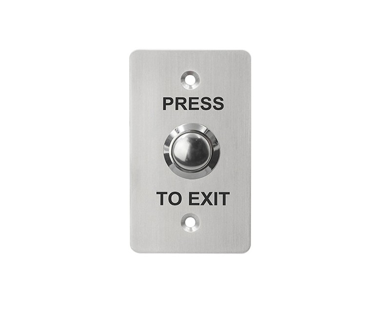 Stainless Steel Exit Button