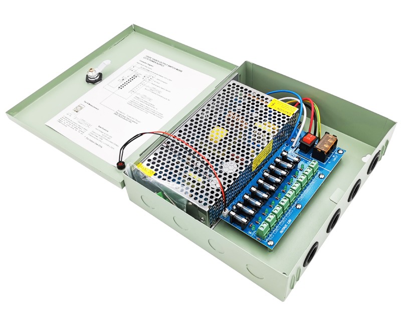 Multi-outputs Box-Type CCTV Power Supply