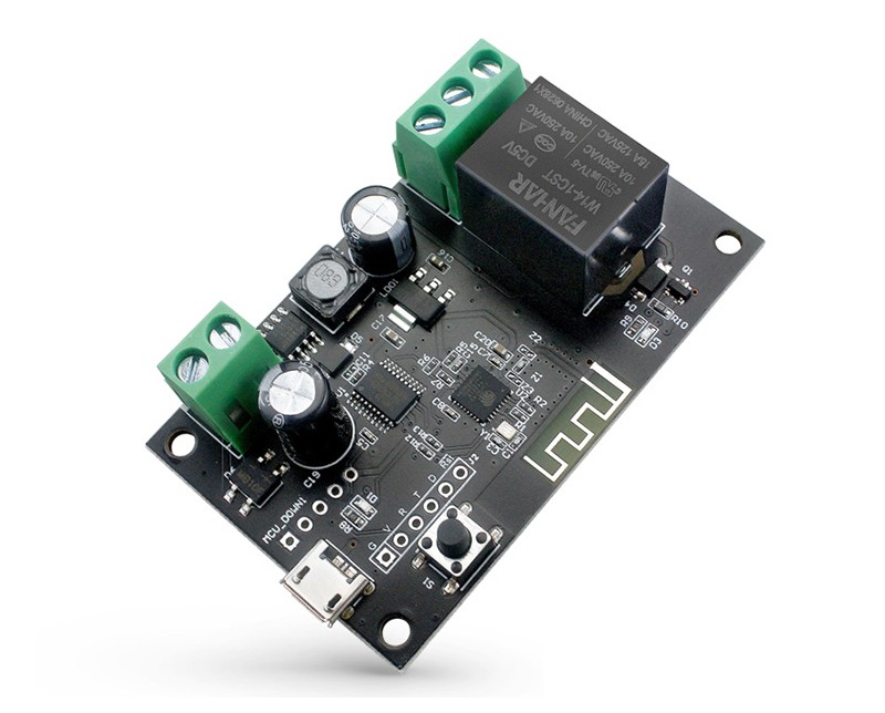 1- Channel WiFi Relay Module: ZDRR-101W