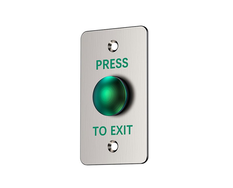 Green Mushroom Cap Push Button Switch