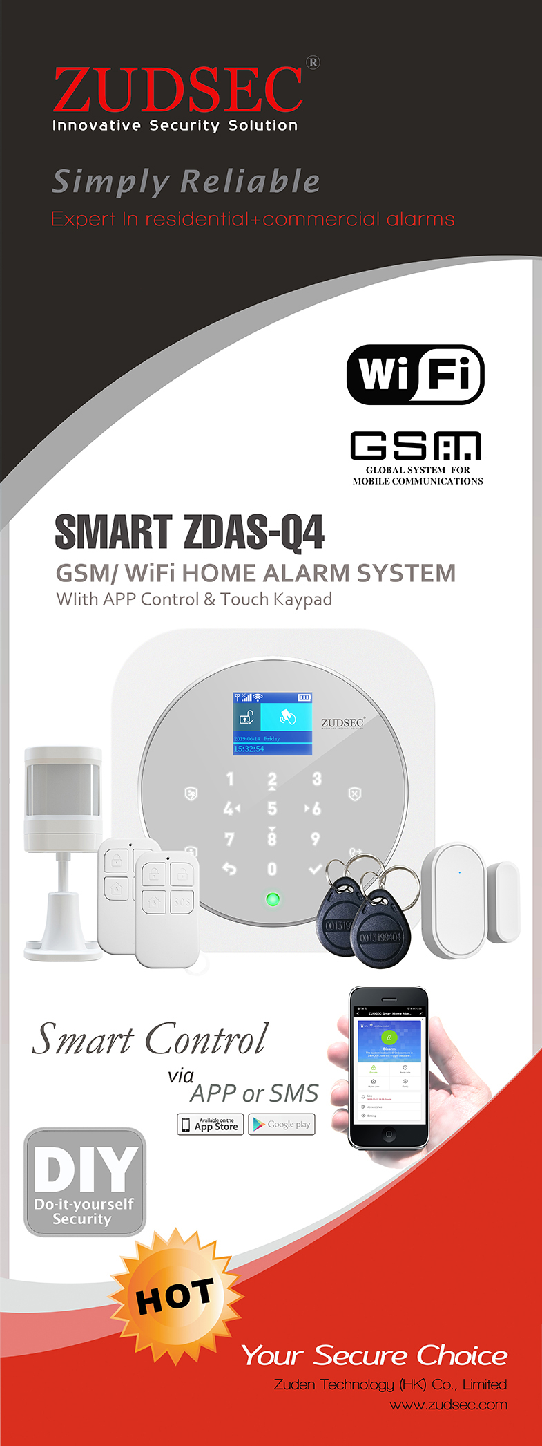 WiFi/GSM Home Alarm System(图1)
