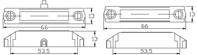 Wired Door Sensor - Surface Mount(图1)