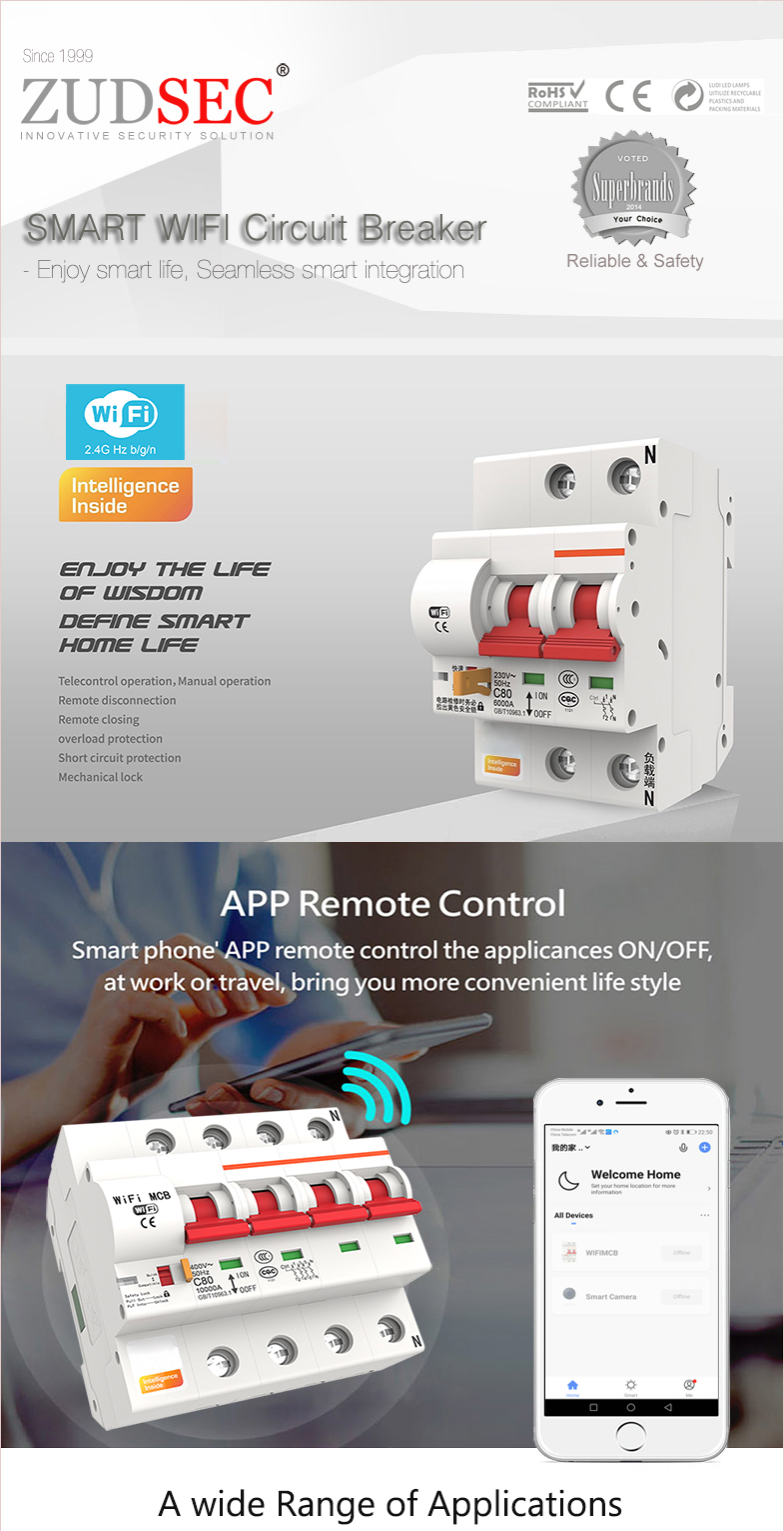 WIFI Smart Circuit Breaker(图1)