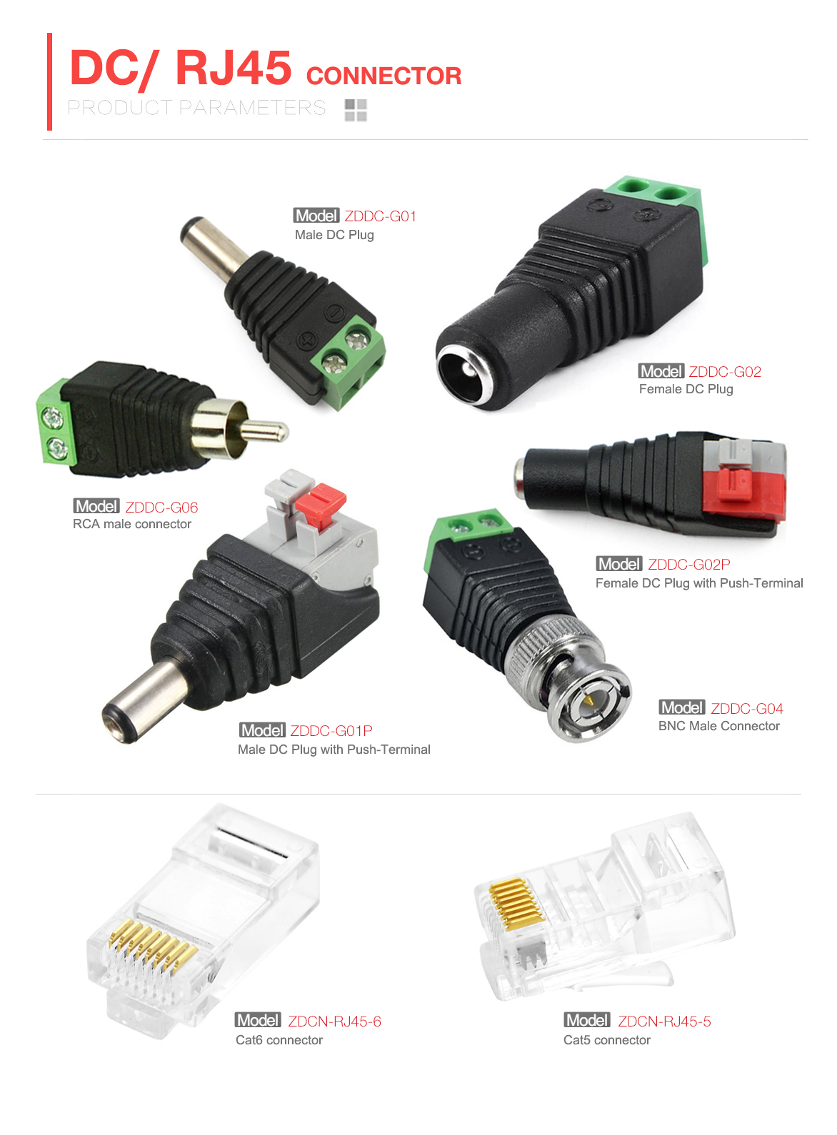 DC/RJ45 Connector(图1)