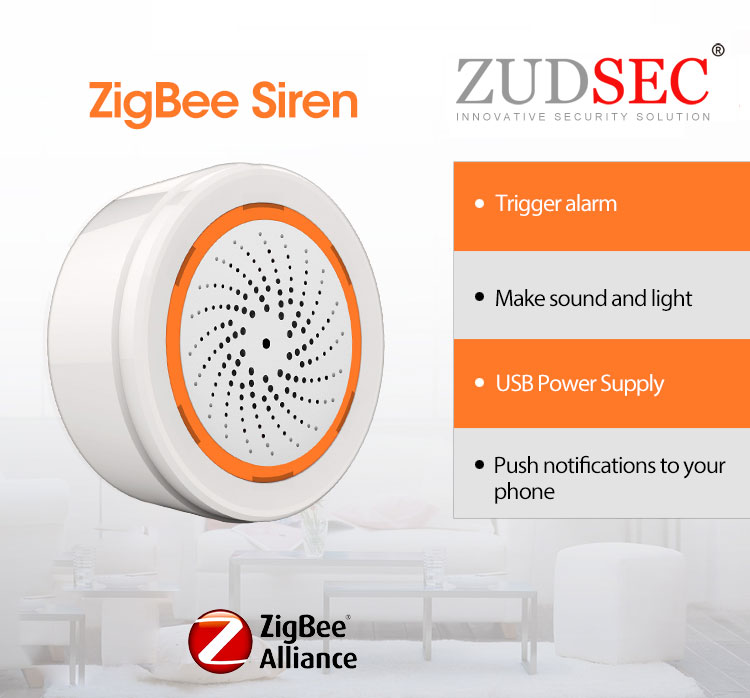 Zigbee Alarm Siren(图2)